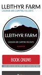 Mobile Screenshot of lleithyrfarm.co.uk